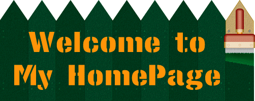 Welcome to My HomePage